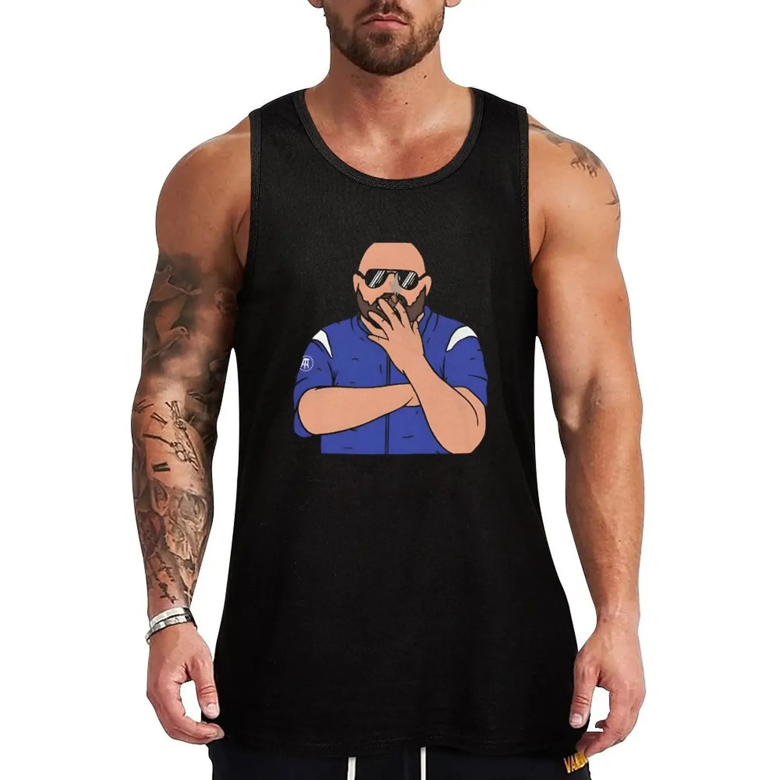 Brian Daboll smoking Tank Top Plain Basic Tank Top Cotton Soft Sleeveless Tee - Aliexpress - FashionsVida