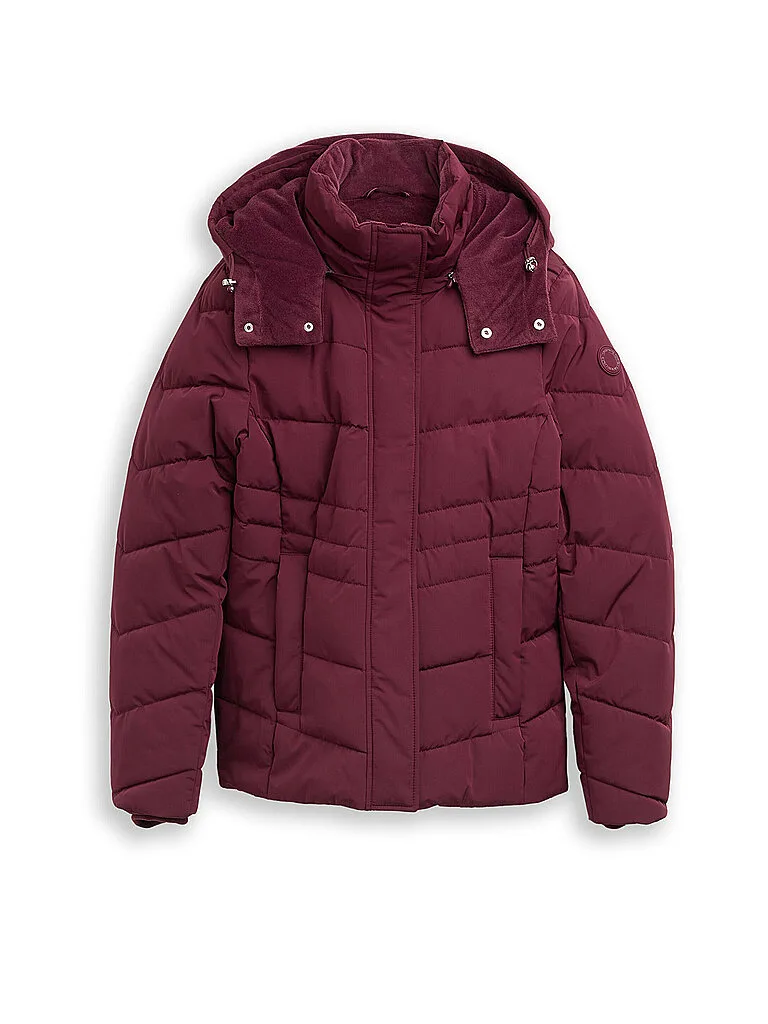 Chaqueta acolchada rojo oscuro M - Tom tailor - FashionsVida