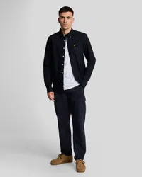 Men's Regular Fit Cargo Pocket Trouser in Dark Navy