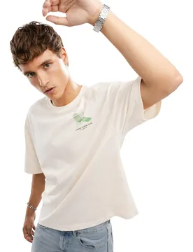 Camiseta manga corta algodón orgánico hombre - Siroko - FashionsVida