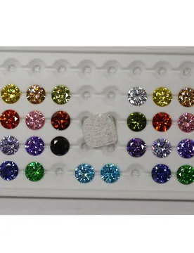 A Round Cut Cubic Zirconia Stones Mix 15 Colors Size 1mm~10mm Loose CZ Synthetic Gemstones for Jewelry Making - Aliexpress - FashionsVida