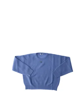 Maglia misto lana JUNIOR AZZURRO POLVERE XS - Liu jo - FashionsVida