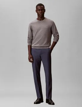 Pantalón de traje Hombre micro puntos - Calvin Klein - FashionsVida