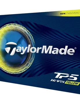 Golfbälle TP5 - 12er Pack, gelb - TaylorMade - FashionsVida