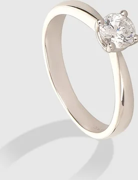 Anillo de oro y diamante solitario Diamonds - El Corte Inglés - FashionsVida