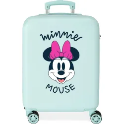 Maleta de cabina infantil Minnie & Daisy rígida con capacidad de 35L