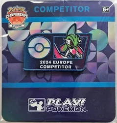 Pokemon EUIC Competitor 2024 Iron Valiant Pin Badge