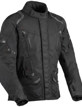 Giacca Moto Tessuto Navigator Aerotex Nero taglia M - Difi - FashionsVida