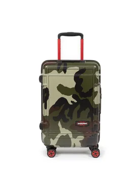 Valise Cabine Rigide 4 Roues Resist'r Zip Cabin Bagage à Main 55x35x20cm, TSA Camo camo Très petit unisex - Eastpak - FashionsVida