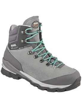 Chaussures de trekking en GORE-TEX - Vakuum Lady 4.2 Tilleul/Turquoise en Cuir - Taille 41 - Gris - Meindl - FashionsVida