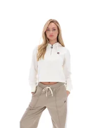 Gardenia Fiorella 1/4 Zip Up Hoodie - XS