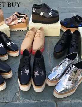 Spring Autumn Women Wedges high Heel Loafers sneakers Shoes Women Genuine Cow Leather Chunky Platform Slip On Casual Loafers - Aliexpress - FashionsVida