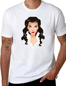 Red Scarlett T-Shirt t shirt man plain t shirt man designer T-Shirt - Aliexpress - FashionsVida