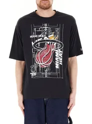 New era T-shirt girocollo NERO M