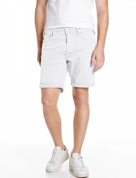 Bermuda vaquera de hombre classic fit cinco bolsillos - Replay - FashionsVida