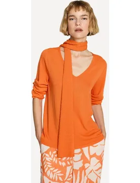 Jersey de mujer cuello pico manga 3-4 - Escorpion - FashionsVida