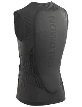 Protection dorsale en POLARTEC® - Flexcell Prime Black - Taille M - Noir - Salomon - FashionsVida