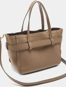 Bolso de mano estilo tote convertible a bandolera con cierre de cremallera y llavero extraíble en liso - Parfois - FashionsVida