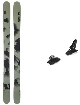 Ski Set inkl. Bdg. All-Mountain-Ski – Unisex – Prodigy 3 2027 Pack Prodigy 3 2027 aus Wolle Khaki - Faction - FashionsVida