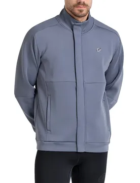 Eros Full Zip Sweatshirt Graphite L - Bullpadel - FashionsVida