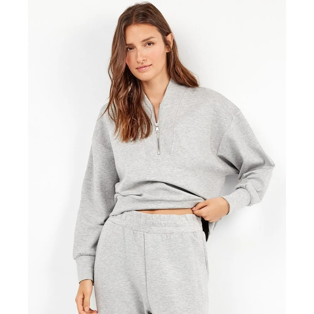 Sudadera de mujer double soft touch con cremallera - Gisela - FashionsVida
