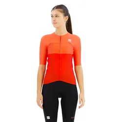 Maglia A Maniche Corte Pro Chili Red / Pompelmo
