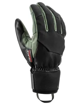 Gants Hevon 3d Black / Dusty Green 10.0 - Leki Alpino - FashionsVida