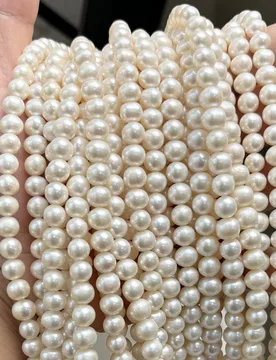 AAA+ 8-9mm Near Round High Quality Natural Freshwater Pearl Loose Beads for Jewelry Making DIY Necklace Bracelet Accessories - Aliexpress - FashionsVida