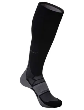 Calzini Lunghi Pulse Sock Min Black / Grey EU 35.5-39 - Hilly Socks - FashionsVida