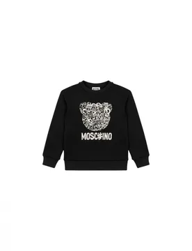 Felpa Bambina Moschino HMF099_NERO - Moschino - FashionsVida