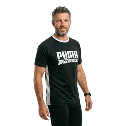 Teamliga Logo Short Sleeve T-shirt Black L