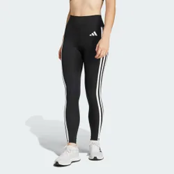 Leggings 7/8 OptimÃ© Essentials 3 Stripes XS Black / White