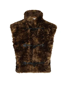 Gilet in Felloptik JOCYA marrone - Marant Etoile - FashionsVida