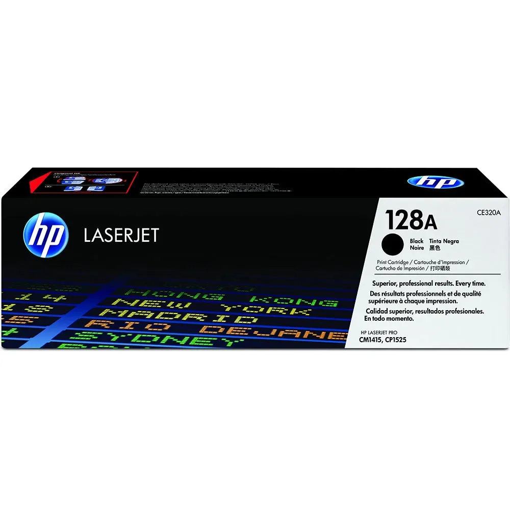 Ink Toner 128a Black One Size unisex - HP - FashionsVida