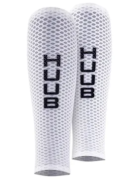 Aero Calf Warmers White S-M male - HUUB - FashionsVida