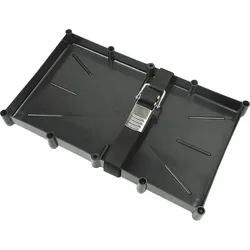 W/strap Battery Tray Black 1 3/16 x 7 3/8 x 10 15/16´´ unisex