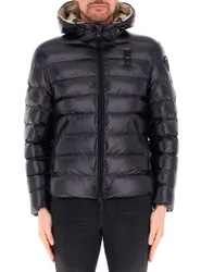 Piumino con cappuccio NERO XL