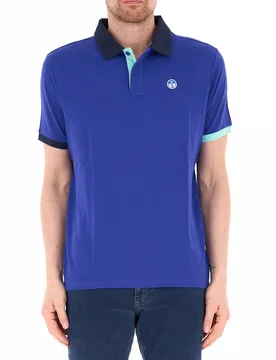 Polo maniche corte BLU XXXL - North Sails - FashionsVida