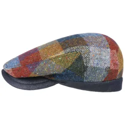 Finzi Tweed Flat Cap by - mixed colours - Size: 61 cm