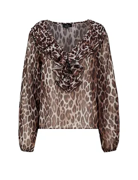 Monari Blusa marrone 42 - monari - FashionsVida