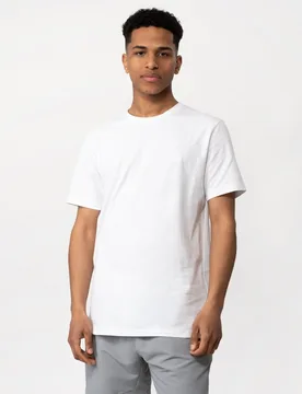 Tales Mens Cotton-Jersey T-Shirt With Logo Patch Nos - White - Size Small - Boss Orange - FashionsVida