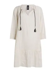 Mini-Kleid Damen Elfenbein 3 Damen