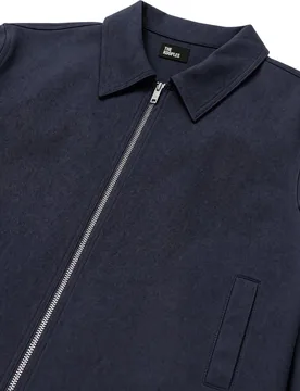 Chaqueta de hombre de corte recto con cremallera - The Kooples - FashionsVida