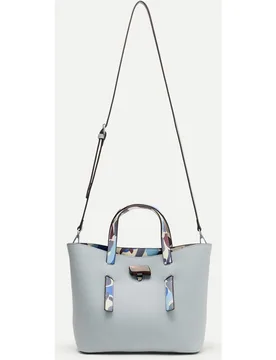 Jo & Mr. Joe - Bolso de mano con asa estampada - Jo & Mr. Joe - FashionsVida