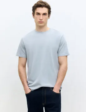 Camiseta manga corta interlock hombre - Dustin - FashionsVida