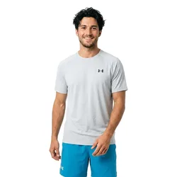 T-shirt à Manches Courtes Tech Textured Gray S
