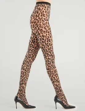 Panties con animal print 20 Denier - Wolford - FashionsVida
