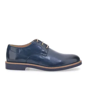 Scarpe Stringate Blu Con Lacci a Contrasto 8025 41 - Pittarello - FashionsVida