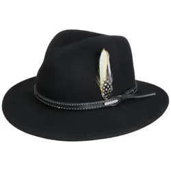 Drexel Traveller VitaFelt Wool Hat by - black - Size: XL (60-61 cm)