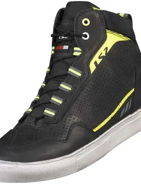 Scarpe Moto Casual ZOE MAN Nero H-V Giallo taglia 42 - LS2 - FashionsVida